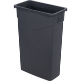 Carlisle 23 Gallon Trim Line Trash Can - Grey (342023-23)