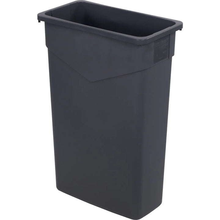 Carlisle 23 Gallon Trim Line Trash Can - Grey (342023-23) Carlisle