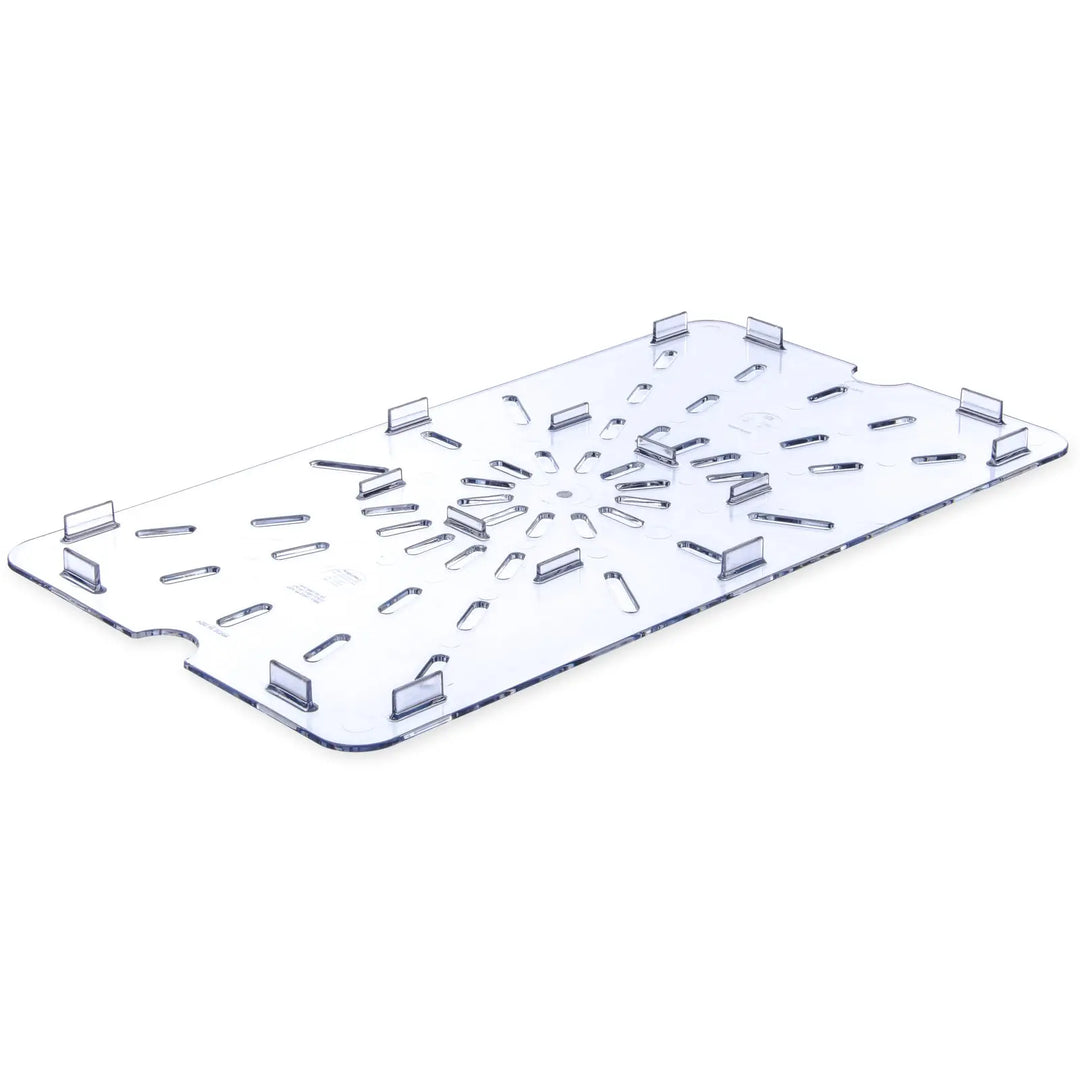 Carlisle 1021507 Drain Shelf For Full Size Clear Carlisle