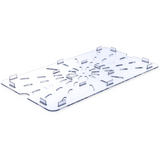 Carlisle 1021507 Drain Shelf For Full Size Clear
