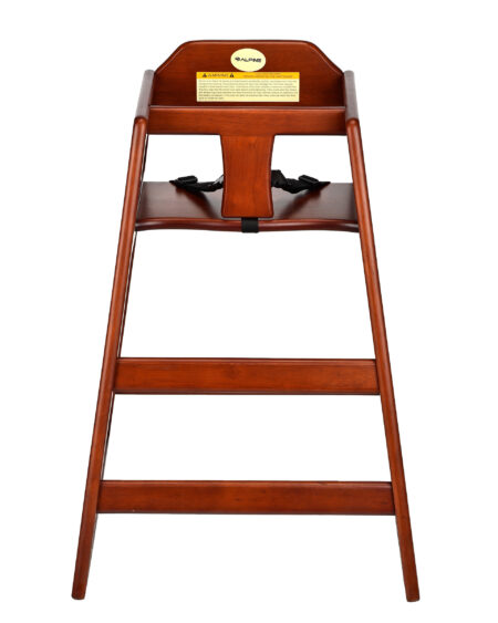 Alpine Mahogany Un-Assembled High Chair