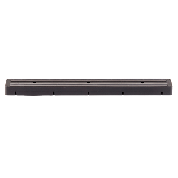 Tablecraft 2913P 13.5" x 1" Black Magnetic Knife Holder Tablecraft