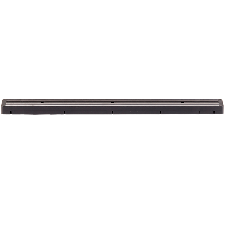 Tablecraft 2924P 24.375" x 1" Black Magnetic Knife Holder Tablecraft