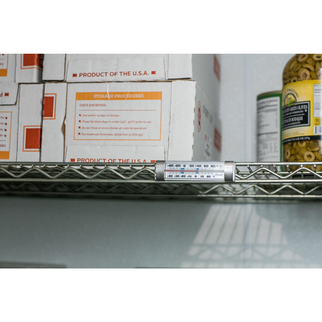 San Jamar THDLRFG Escali Refrigerator/Freezer Thermometer -40 to 80 F San Jamar