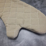 16" Tan Flame Retardant Oven Mitt