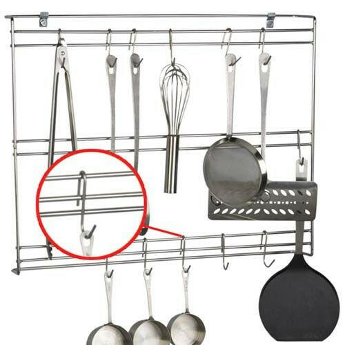 Focus 20-CT Stainless Steel Hook For Utensil Hook Rack 20/Pack Focus
