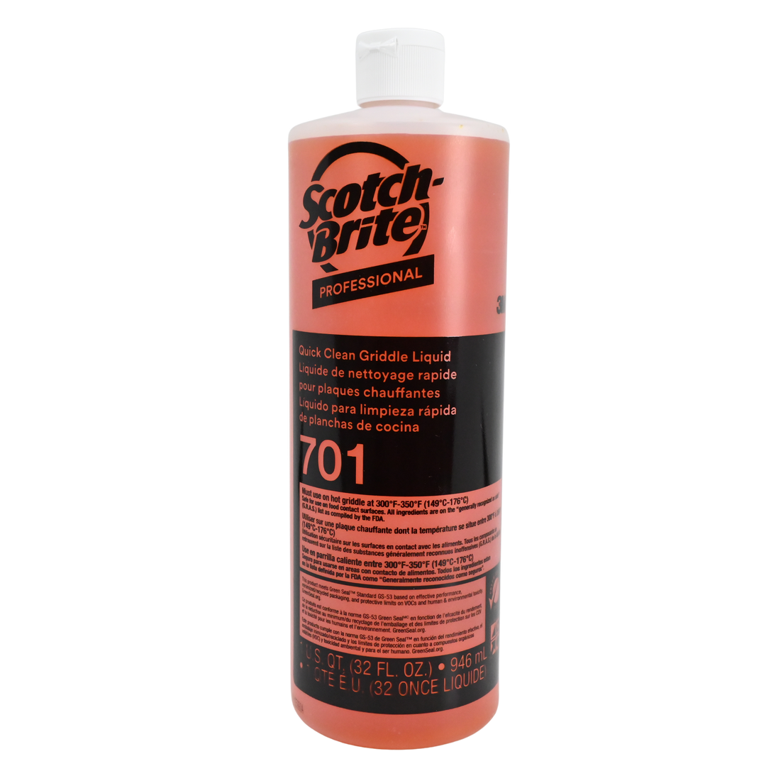 3M 701 Scotch Brite Professional 32 oz Quick Clean Griddle Liquid