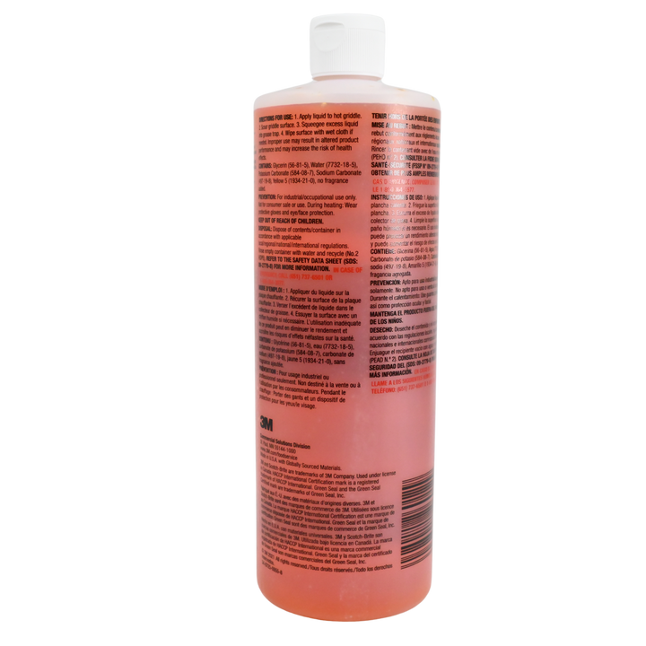3M 701 Scotch Brite Professional 32 oz Quick Clean Griddle Liquid