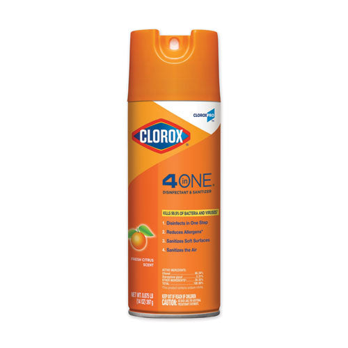 Clorox 31043 14 oz Citrus Scent Disinfectant and Sanitizer Spray