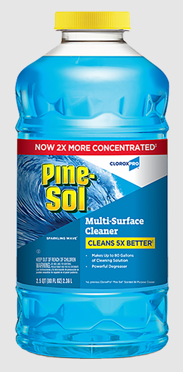 Pine-Sol 60609 Sparkling Wave Multi-Surface Cleaner 80 oz Clorox