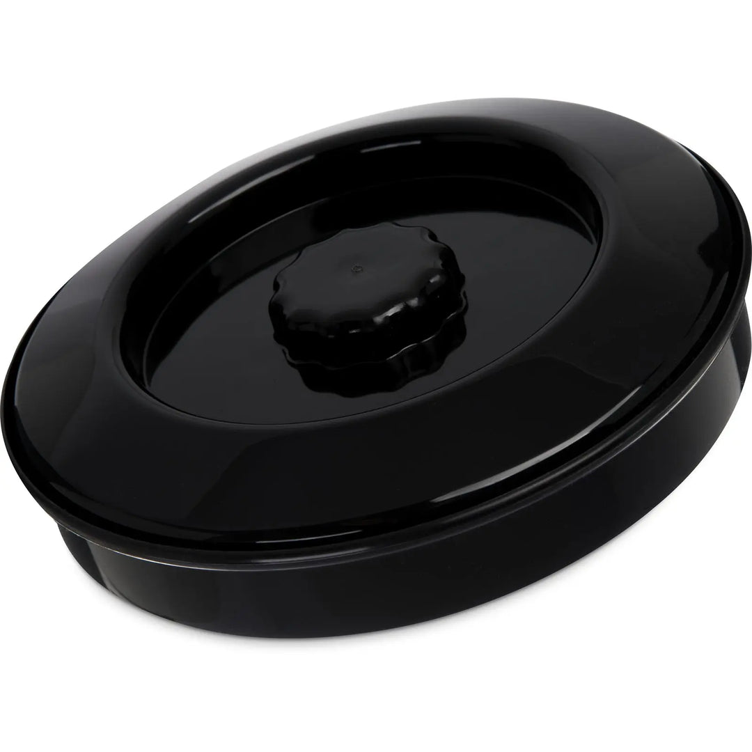 Carlisle 047503 Black Tortilla Server With Lid