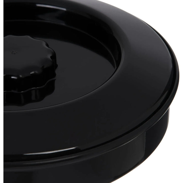 Carlisle 047503 Black Tortilla Server With Lid