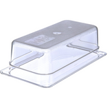 Carlisle StorPlus 3066107 1/3 Size Clear 4" Deep Food Pan