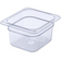 Carlisle StorPlus 3068407 1/6 Size Clear 4" Deep Insert Pan