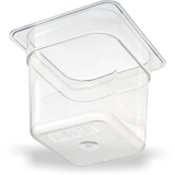 Carlisle StorPlus 3068507 1/6 Size Clear 6" Deep Insert Pan