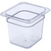Carlisle StorPlus 3068507 1/6 Size Clear 6" Deep Insert Pan