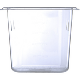Carlisle 3068807 1/9 Size Clear 6" Deep Insert Pan