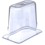 Carlisle 3068807 1/9 Size Clear 6" Deep Insert Pan