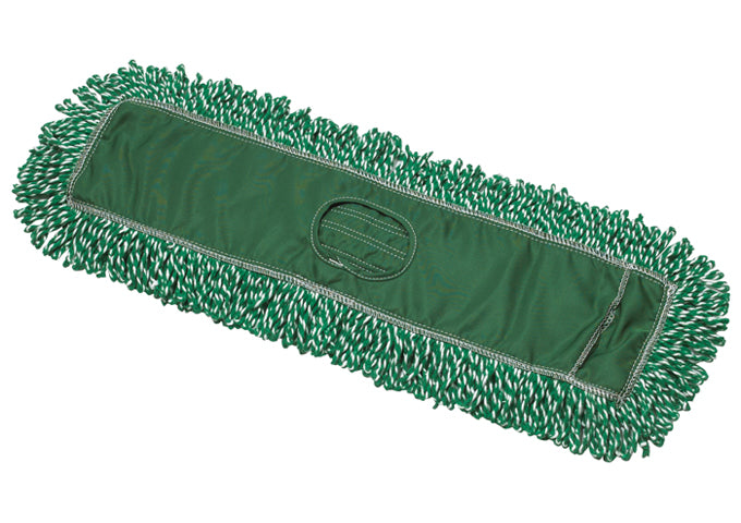 Winco DMM-24H 24" Green Superior Dust Replacement Mop Head Winco