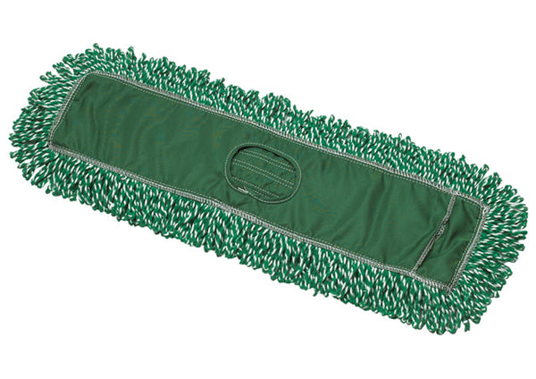 Winco DMM-24H 24" Green Superior Dust Replacement Mop Head Winco
