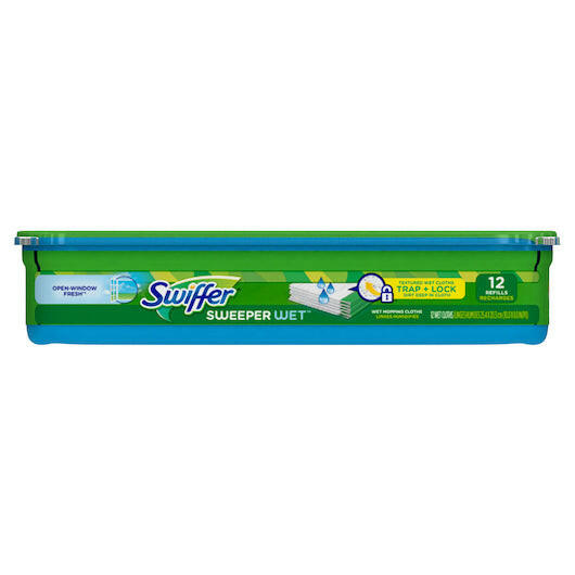 Swiffer Sweeper 08622 Wet Mop Cloth Refills Proctor and Gamble