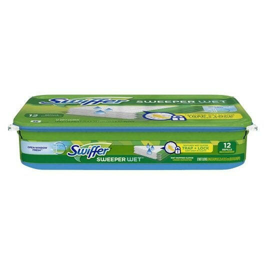 Swiffer Sweeper 08622 Wet Mop Cloth Refills Proctor and Gamble