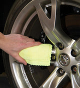 Hospeco M950Y 12" x 12" Yellow Microfiber Smart Rags