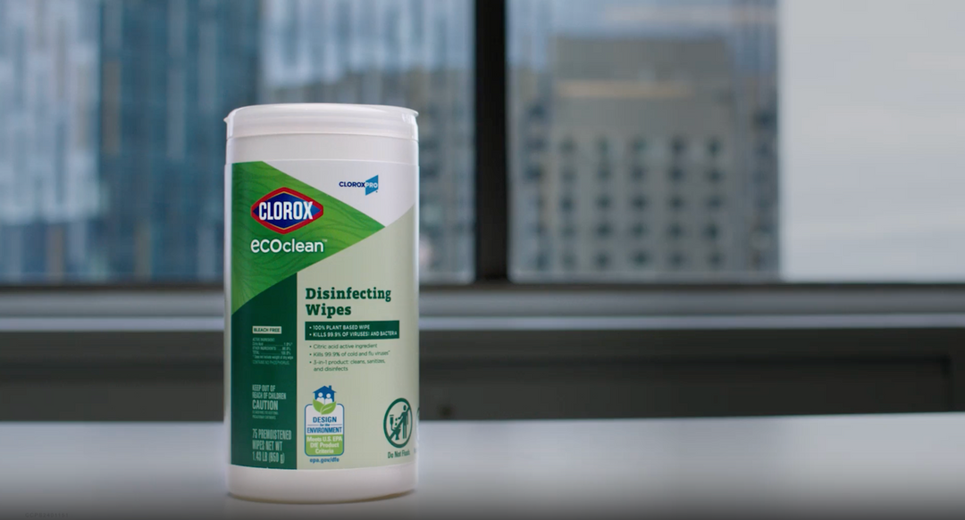 CloroxPro EcoClean 60605 Disinfecting Wipes 75 Count