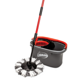 Libman 1887 Pro-Grade Microfiber Spin Mop System