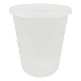 ITI 32 oz Clear Polypropylene Soup Container with Lid, 240/CS