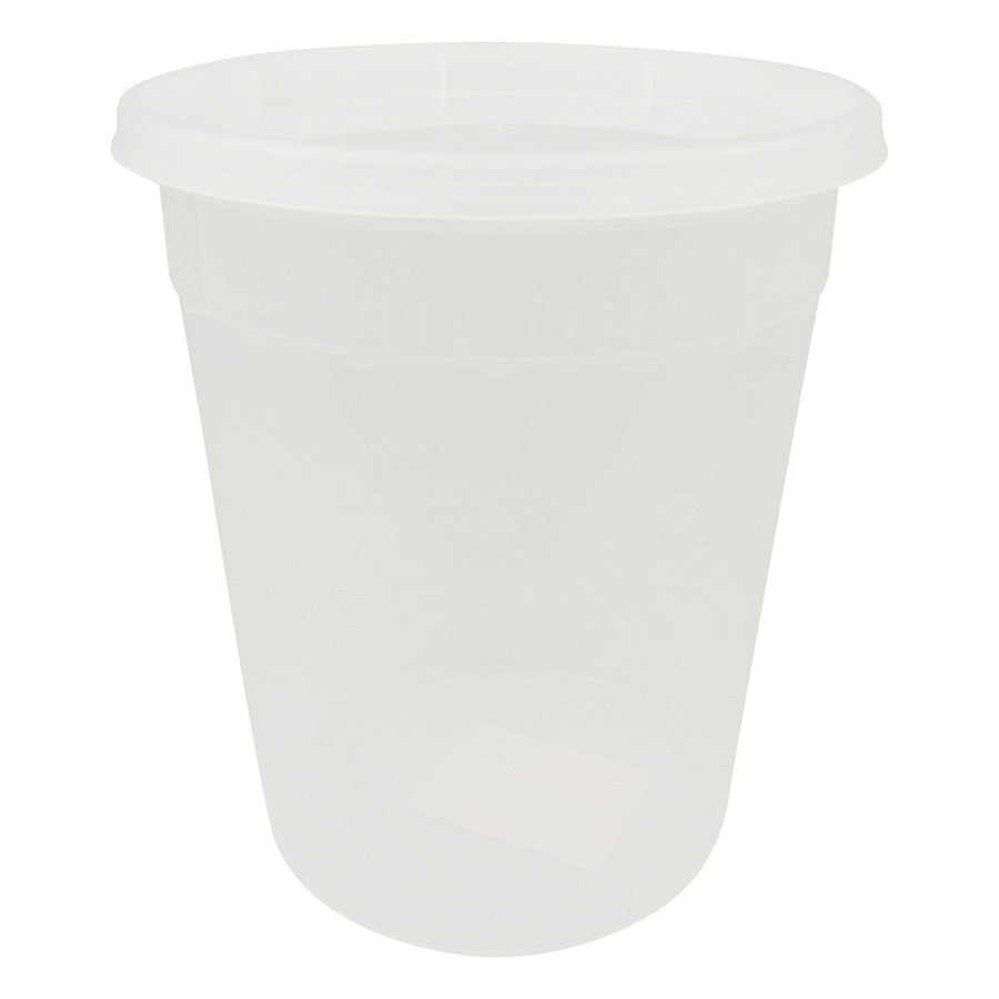 Deli Container, PP, Combo With Lid, 16 Oz, Clear, 240 – AmerCareRoyal