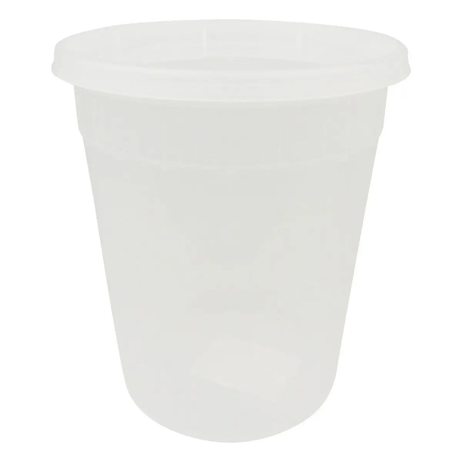 Microlite Deli Tub, 8 oz, Clear, 500/Carton