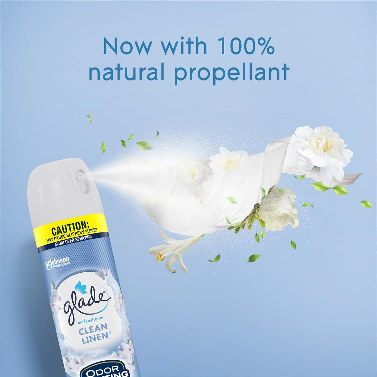 glade spray white tea and lily Glade 346466 Clean Linen Air Freshener 8.3 oz