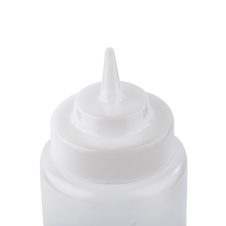 Tablecraft 3263C 32 Oz Wide Mouth Natural Squeeze Bottle