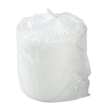 AmerCareRoyal TGCR48B 48 Ounce Black Clear Top Round Polypropylene To Go Combo Container, 150/Case