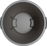 Carlisle 84101023 Bronco Round Waste Bin Trash Container 10 Gallon