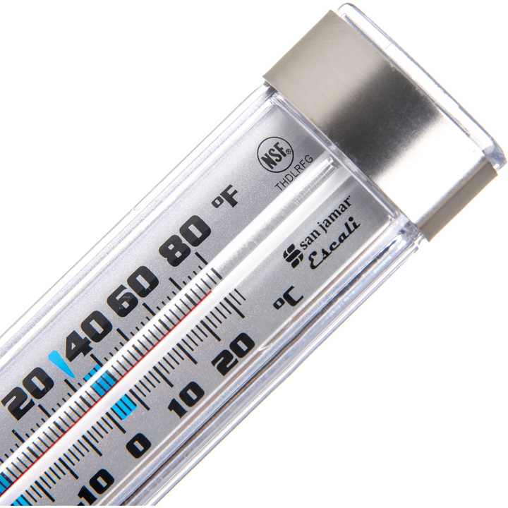 San Jamar THDLRFG Escali Refrigerator/Freezer Thermometer -40 to 80 F San Jamar