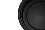 TY-R48 Black Clear Top Round Polypropylene To Go Combo Container 48 Ounce, 150/Case