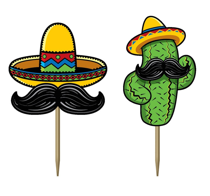 Beistle 3.5" Fiesta Picks 12 Pack (60661) Beistle