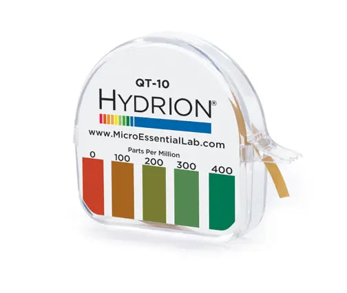 Hydrion QT-10 Quat Test Strips Micro Essential