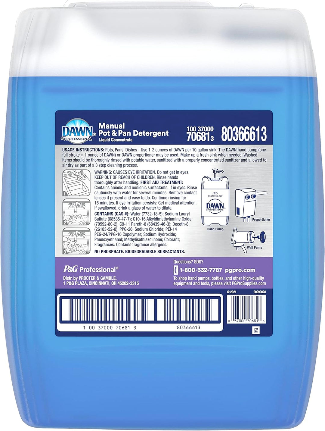 Dawn Dishwashing Liquid 5 Gallon Drum (70681)