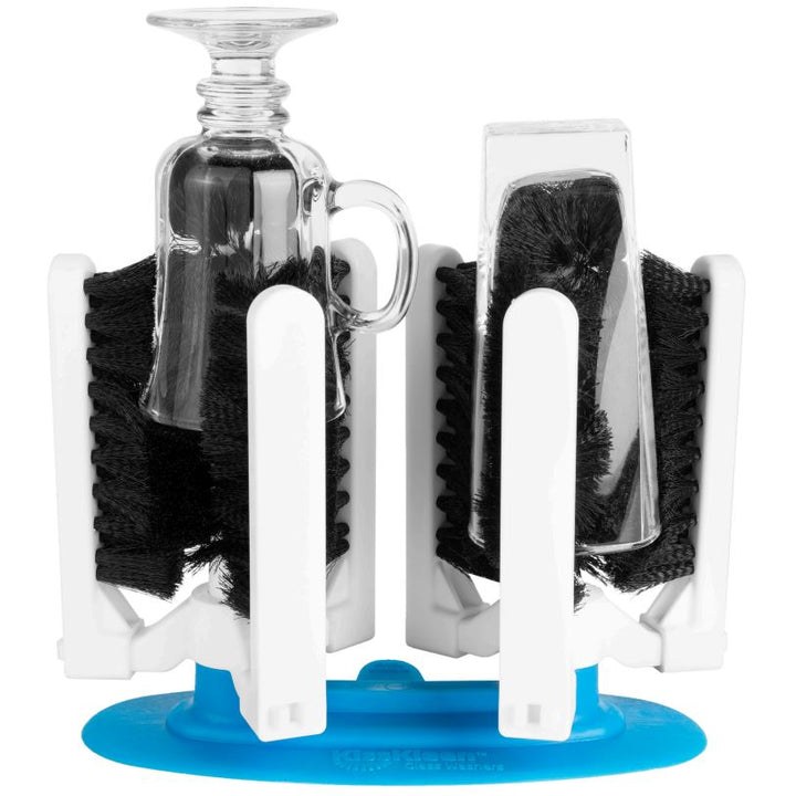 Kiss Kleen KG-W-0813 8 Brush Manual Glass Washers Kiss Kleen