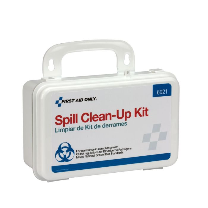20 Piece Blood borne Pathogen Spill Clean-Up Kit in Weatherproof Plastic Case