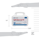 20 Piece Blood borne Pathogen Spill Clean-Up Kit in Weatherproof Plastic Case