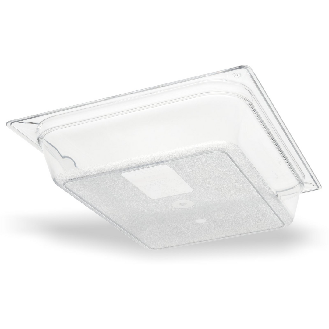 Carlisle StorPlus 10220B07 1/2 Size Clear 2.5" Deep Food Pan