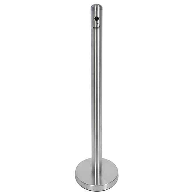 American Metalcraft SPRV1 Silver 40" Free Standing Smoker Pole American Metalcraft