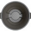 Carlisle 84104423 44 Gallon Gray Waste Container Carlisle