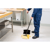 Carlisle 36861-00 Duo-Sweep Lobby Angle Broom, 8 In. Head