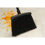 Carlisle 3688403 48" Duo-Sweep Warehouse Stiff Broom Black