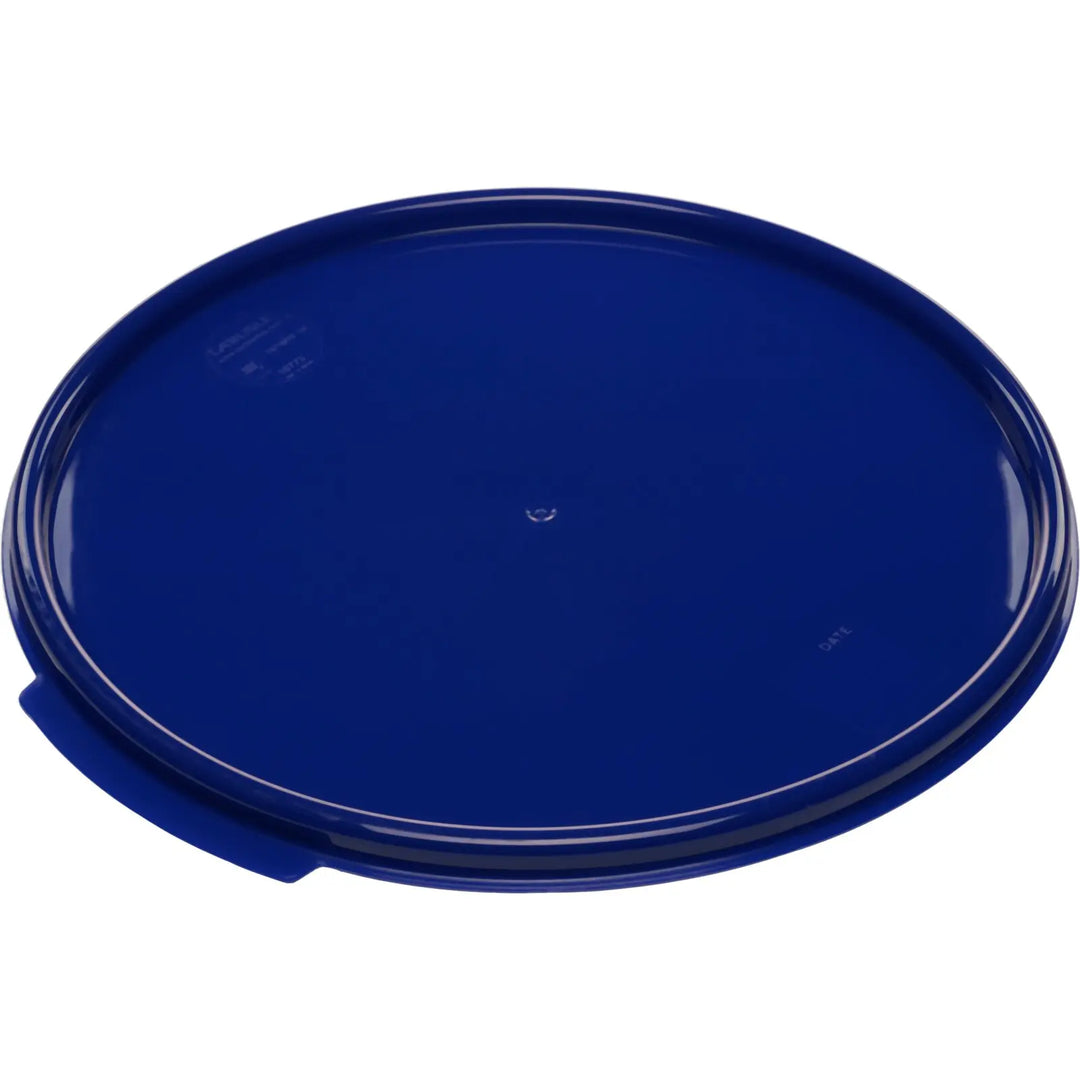 Carlisle 12-18-22 Qt Round Lid Blue Storplus (10773-60) Carlisle